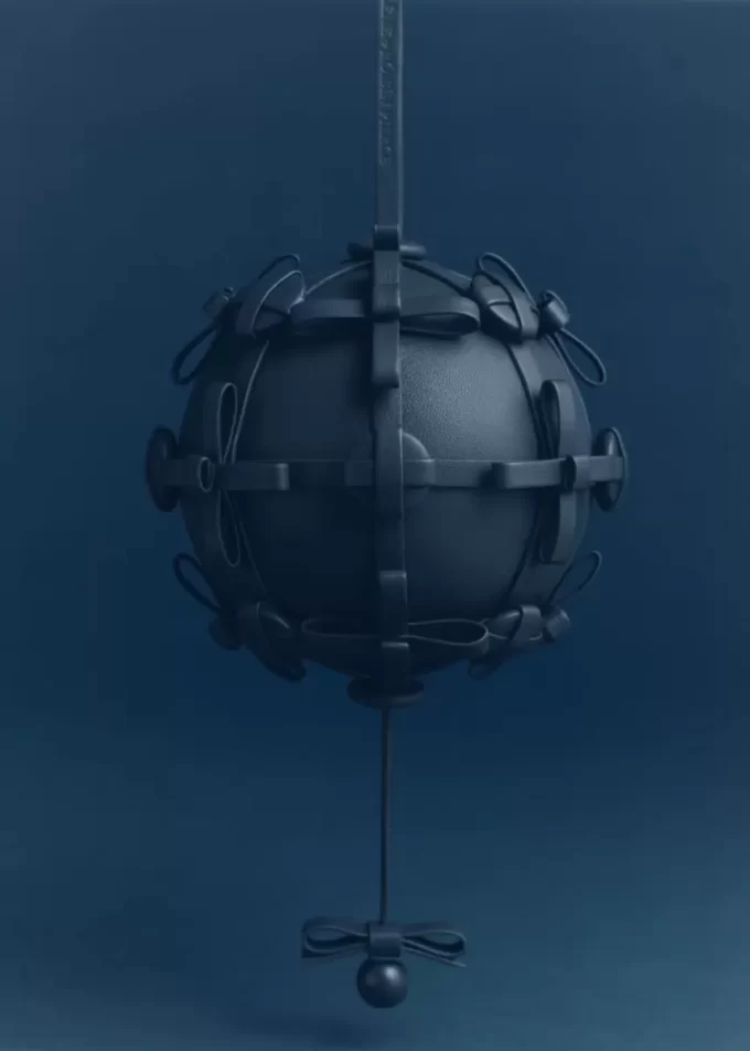 Button Bow Sphere Edition Ink Button Bow Sphere Edition Ink