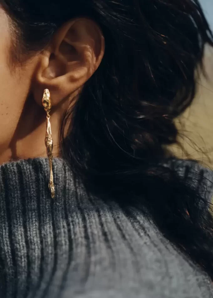 Eroz Drop Earrings Edition gilded edition Eroz Drop Earrings Edition gilded edition