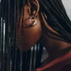 Eroz Hoop Earrings Edition Duo palladium with 24 carat gold plating Eroz Hoop Earrings Edition Duo palladium with 24 carat gold plating