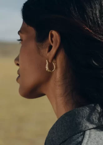 Eroz Slim Hoop Earrings Edition gilded edition Eroz Slim Hoop Earrings Edition gilded edition