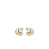 Eroz Stud Earrings Edition Duo palladium with 24 carat gold plating Eroz Stud Earrings Edition Duo palladium with 24 carat gold plating