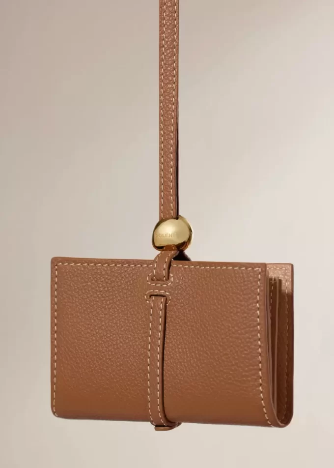 Kayé Card Holder Edition  Textured Duo Camel