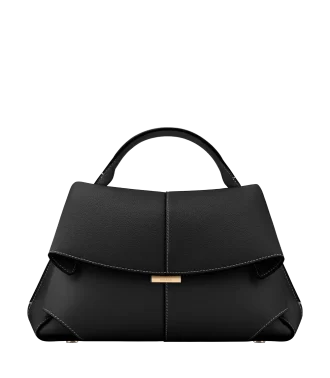 Mokki Edition Textured Black with Ecru Stitching Mokki Edition Textured Black with Ecru Stitching