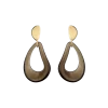 Naé Drop Earrings Edition Smoked glass Naé Drop Earrings Edition Smoked glass