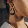 Naé Drop Earrings Edition Smoked glass Naé Drop Earrings Edition Smoked glass