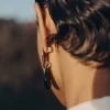 Naé Earrings Edition  Smoked glass