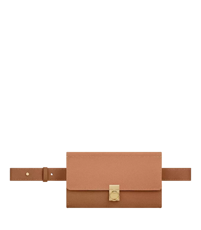 Numéro Sept Belt Edition  Textured Duo Camel