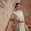 Numéro Sept Belt Edition  Textured Duo Camel