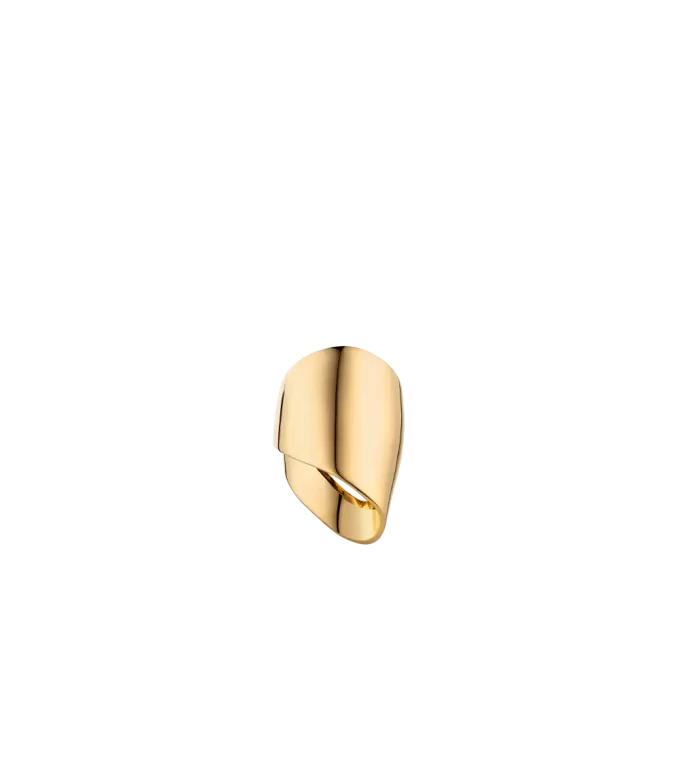 Éole Draped Ring Edition 24 carat gold gilded Éole Draped Ring Edition 24 carat gold gilded