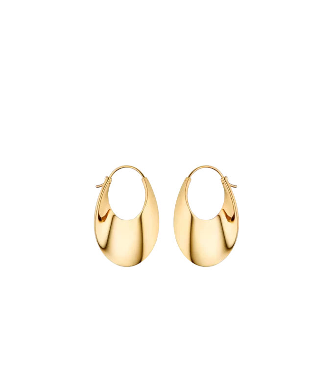Éole Slim Hoop Earrings Edition 24 carat gold gilded Éole Slim Hoop Earrings Edition 24 carat gold gilded