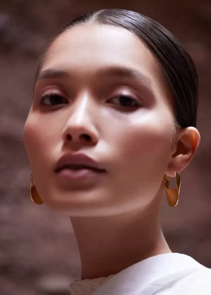 Éole Slim Hoop Earrings Edition 24 carat gold gilded Éole Slim Hoop Earrings Edition 24 carat gold gilded