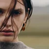 Éole Slim Hoop Earrings Edition Camel Leather Éole Slim Hoop Earrings Edition Camel Leather