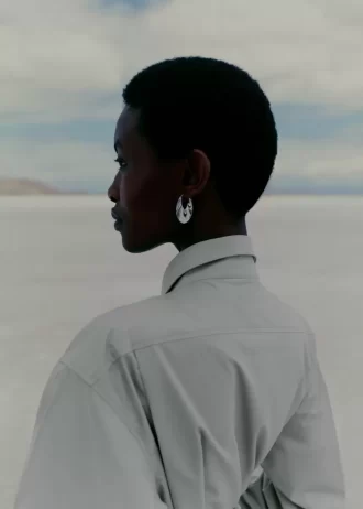 ole slim hoop earrings edition plated brass 2 330x462 - &Eacute;ole Slim Hoop Earrings Edition plated brass