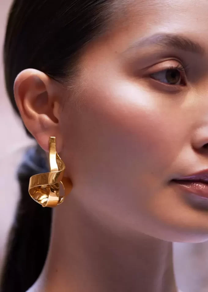 Éole Spiral Earrings Edition gilded Éole Spiral Earrings Edition gilded