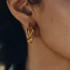 Éole Wavy Hoop Earrings Edition gilded edition Éole Wavy Hoop Earrings Edition gilded edition