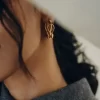 Éole Wavy Hoop Earrings Edition gilded edition Éole Wavy Hoop Earrings Edition gilded edition