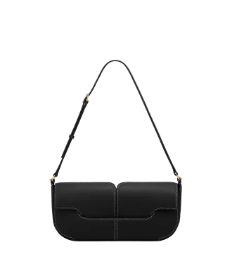 Osmo Edition  Smooth Black with Ecru Stitching