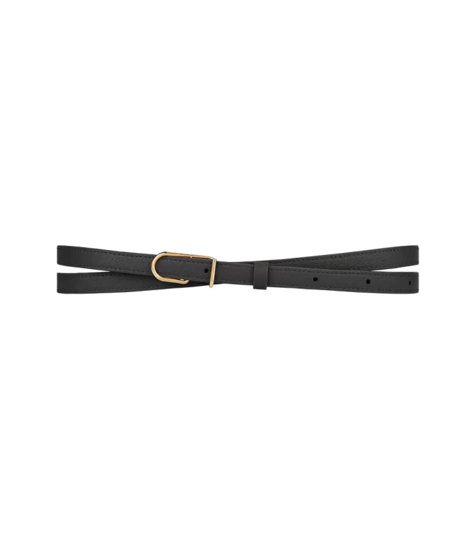 Thin Umi Belt Edition Textured Black Thin Umi Belt Edition Textured Black