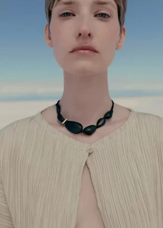 Téré Necklace Edition  Black Marble