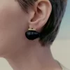 Téré Stud Earrings Edition Black Marble Téré Stud Earrings Edition Black Marble